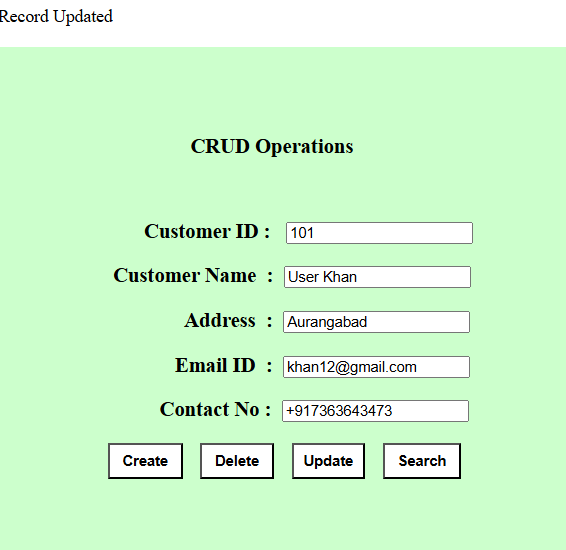 Output Example