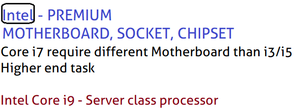 Intel Core i Series